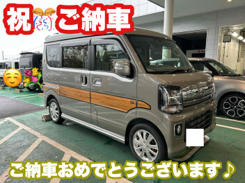 エブリイワゴンご納車です！！